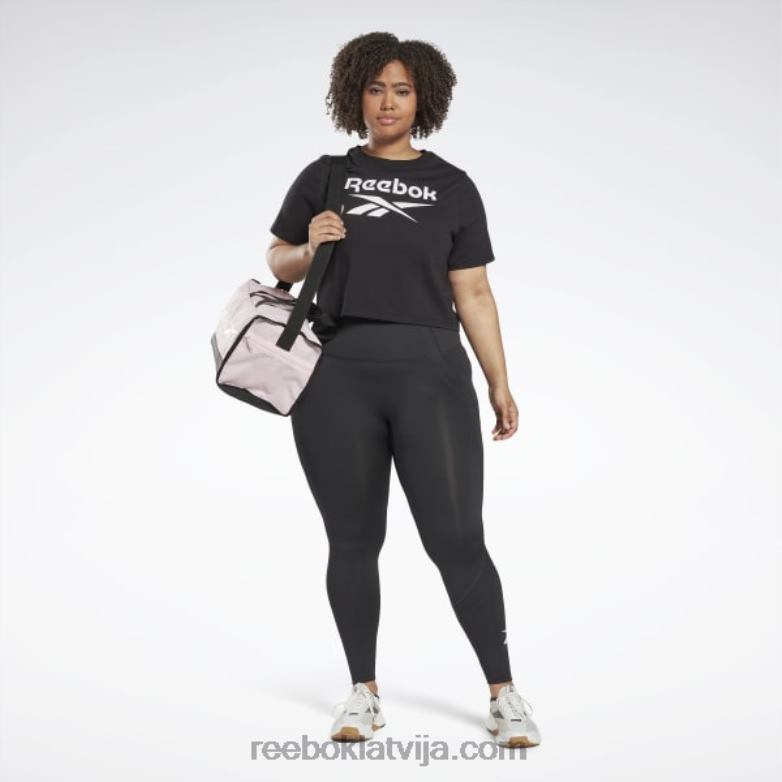 treniņam gatavi vektora legingi (plus izmēra) sievietes 0T464581 Reebok nakts melns