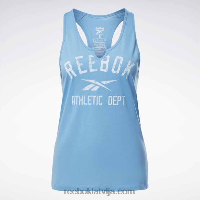 treniņam gatavs augstākās klases lielais logotips sievietes 0T464846 Reebok būtiski zils