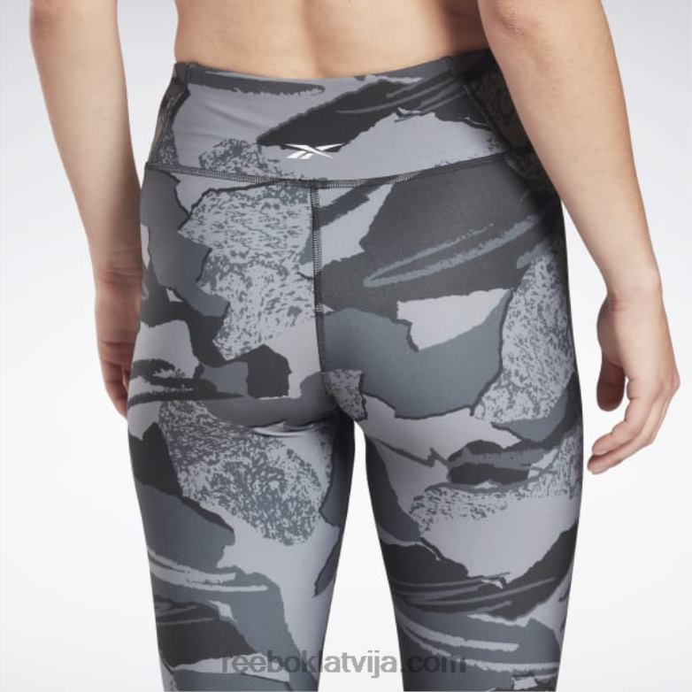 treniņam gatavs drukāts kapri0T464961 Reebok nakts melns