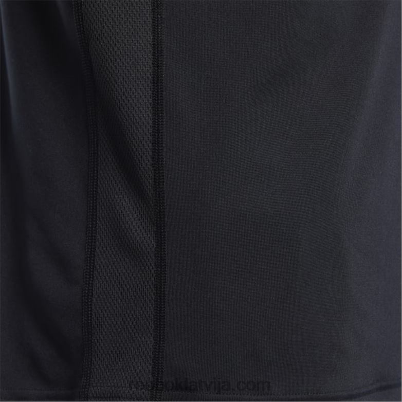 treniņam gatavs polo krekls vīriešiem 0T4641228 Reebok melns