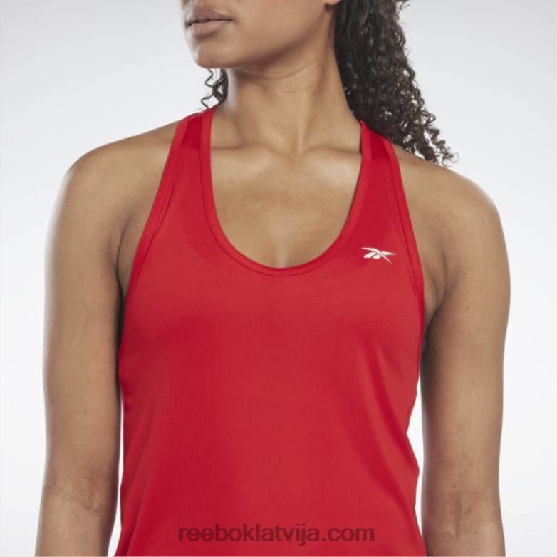 treniņam gatavs sieta aizmugures augšdaļa sievietes 0T464392 Reebok vektors sarkans