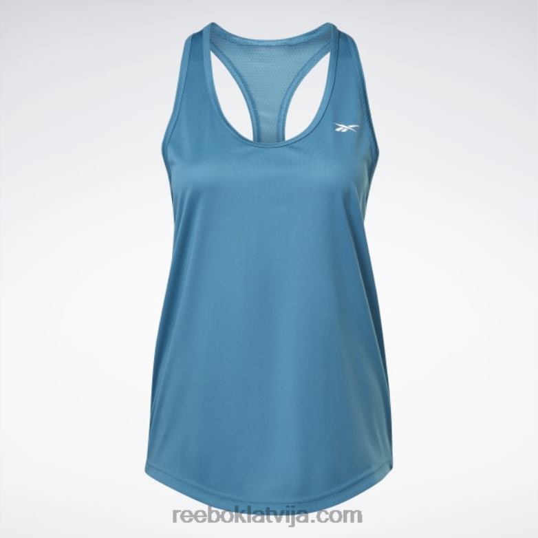 treniņam gatavs sieta aizmugures augšdaļa sievietes 0T464500 Reebok tēraudzils s23-r