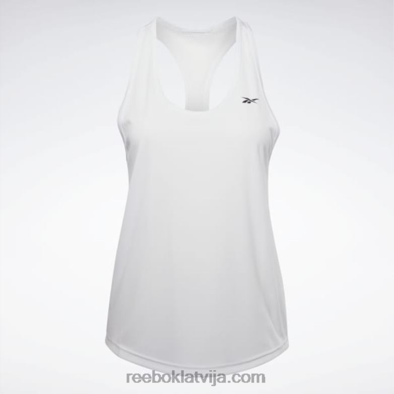 treniņam gatavs sieta aizmugures augšdaļa sievietes 0T464622 Reebok balts