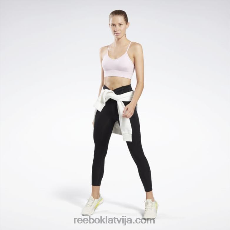 treniņam gatavs sporta krūšturis sievietes 0T464673 Reebok pikseļu rozā