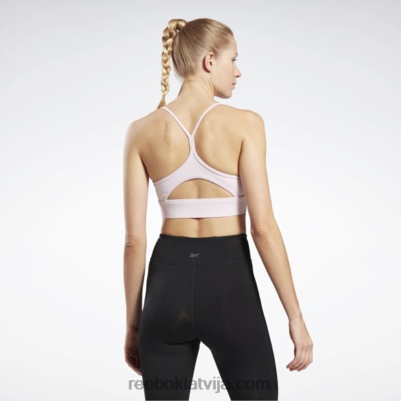 treniņam gatavs sporta krūšturis sievietes 0T464673 Reebok pikseļu rozā