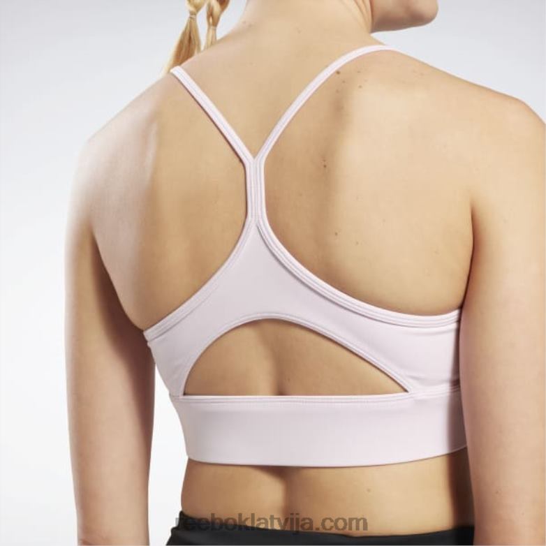 treniņam gatavs sporta krūšturis sievietes 0T464673 Reebok pikseļu rozā