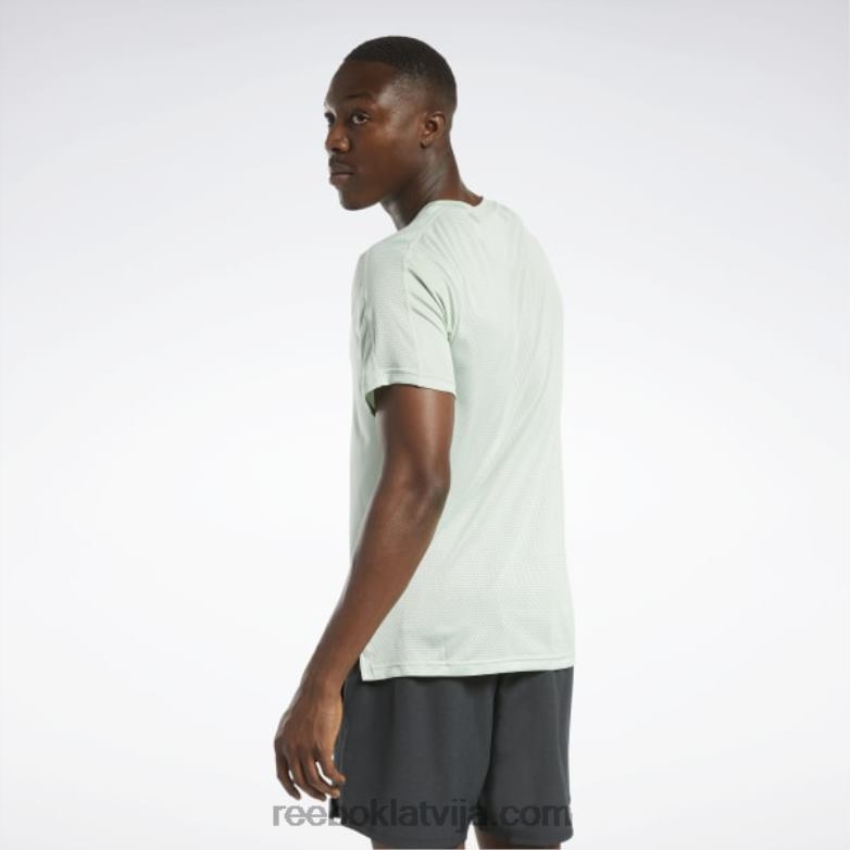 treniņam gatavs tehniskais t-krekls vīriešiem 0T4641352 Reebok gaišā salvija