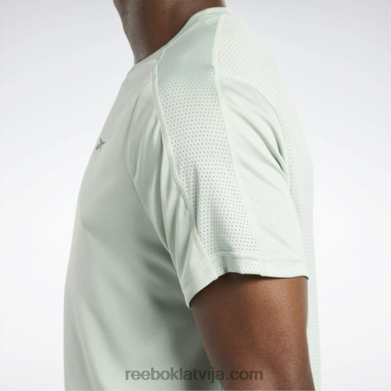 treniņam gatavs tehniskais t-krekls vīriešiem 0T4641352 Reebok gaišā salvija