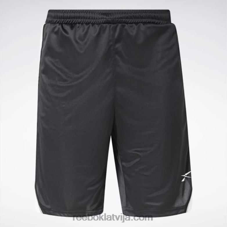 treniņiem gatavi sieta šorti vīriešiem 0T4641346 Reebok nakts melns