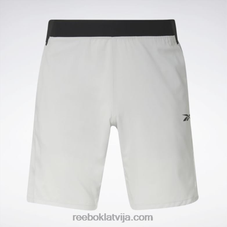 treniņiem gatavi spēka šorti vīriešiem 0T4641355 Reebok tīri pelēks 2