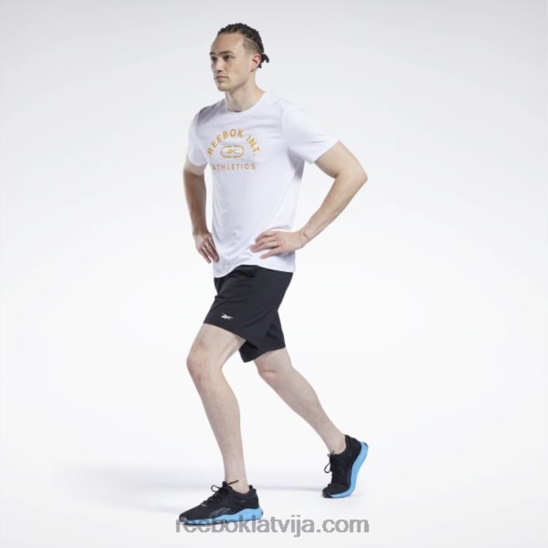 treniņiem gatavi šorti vīriešiem 0T4641077 Reebok melns