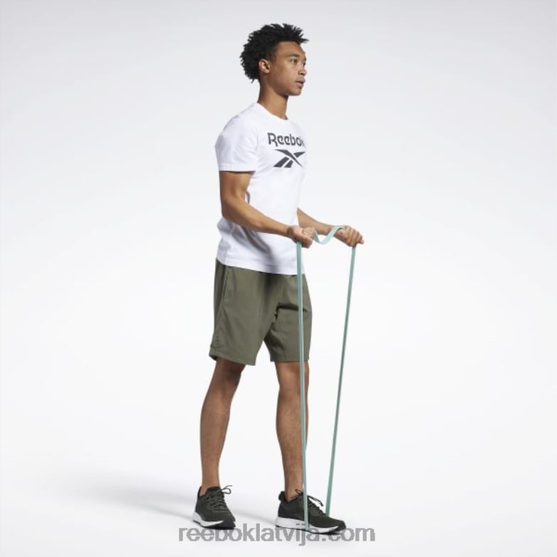 treniņiem gatavi šorti vīriešiem 0T4641106 Reebok Zaļā armija