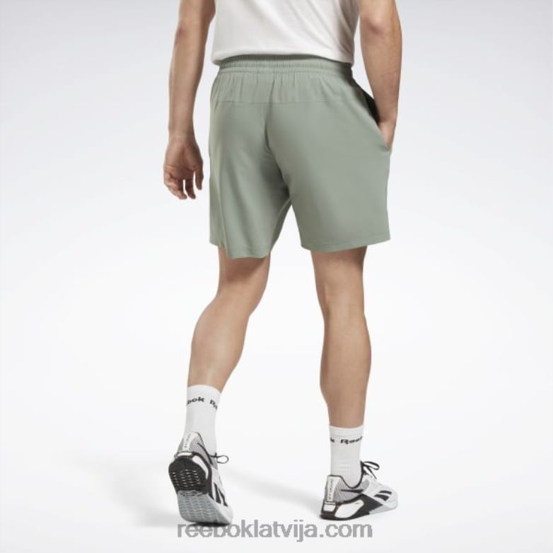 treniņiem gatavi šorti vīriešiem 0T4641109 Reebok harmonija zaļa