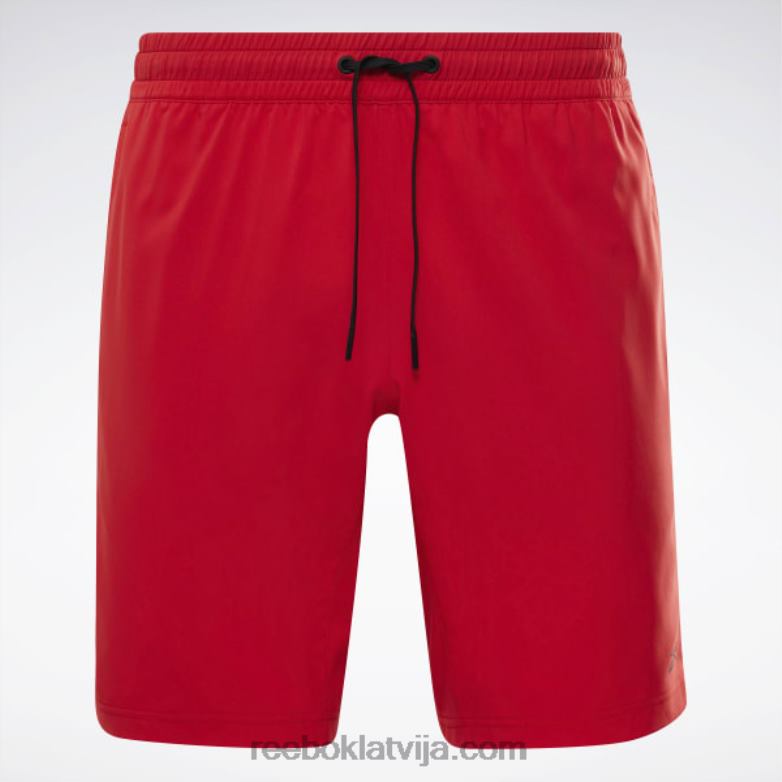 treniņiem gatavi šorti vīriešiem 0T4641135 Reebok vektors sarkans