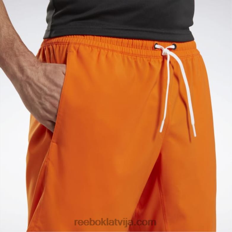 treniņiem gatavi šorti vīriešiem 0T4641156 Reebok sagraut oranžu s23-r