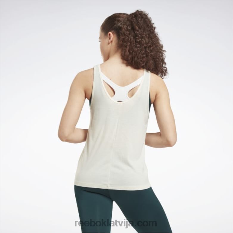 treniņiem gatavs augstākās klases grafiskais tops sievietes 0T464558 Reebok klasisks balts