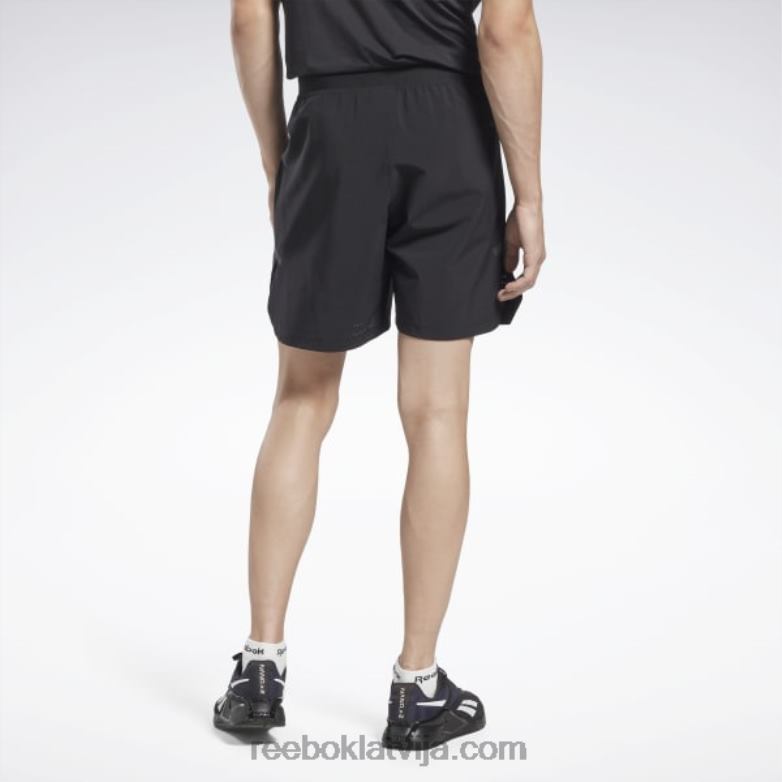 veiktspējas sertificēti speed+ šorti vīriešiem 0T4641321 Reebok melns