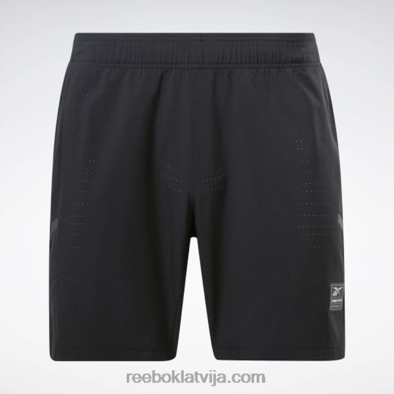 veiktspējas sertificēti speed+ šorti vīriešiem 0T4641321 Reebok melns