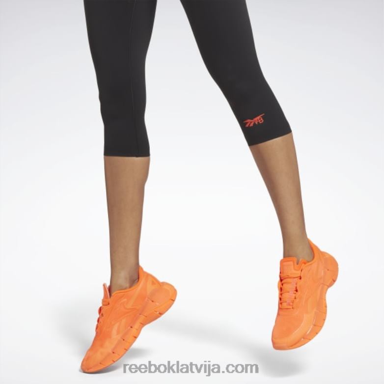 victoria Beckham 5/8 legingi sievietes 0T464559 Reebok melns