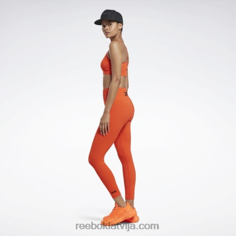victoria Beckham bezšuvju legingi sievietes 0T464949 Reebok ultima oranžs