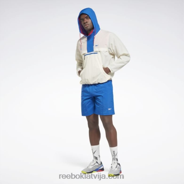 viegla austa anoraka jaka vīriešiem 0T4641230 Reebok klasisks balts