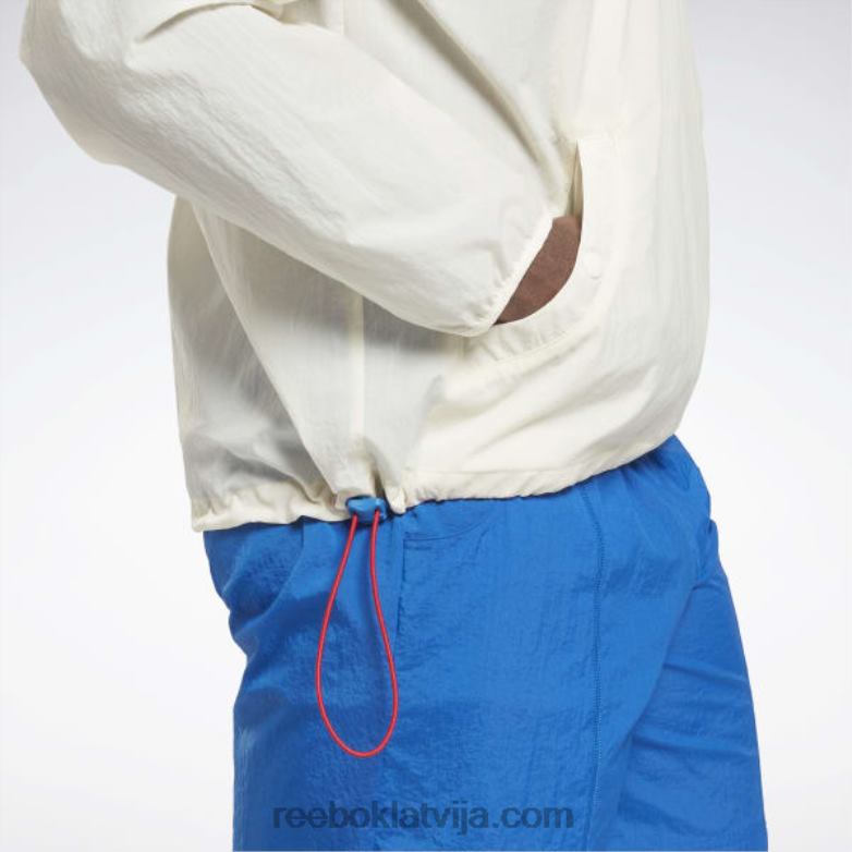 viegla austa anoraka jaka vīriešiem 0T4641230 Reebok klasisks balts