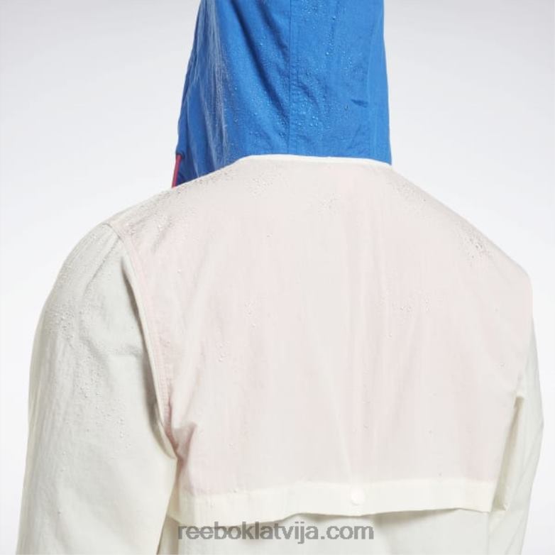 viegla austa anoraka jaka vīriešiem 0T4641230 Reebok klasisks balts