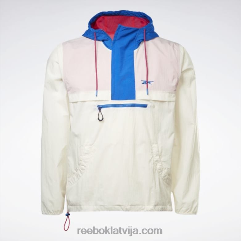 viegla austa anoraka jaka vīriešiem 0T4641230 Reebok klasisks balts