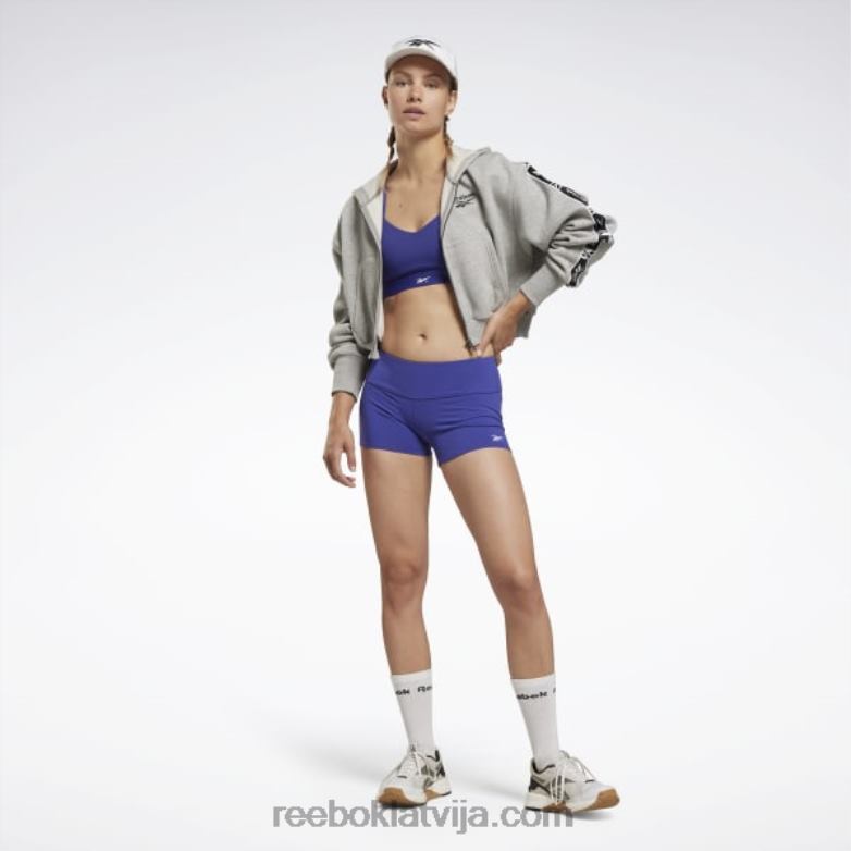 vieno fitnesa chase bootie šorti sievietes 0T464477 Reebok trekns violets