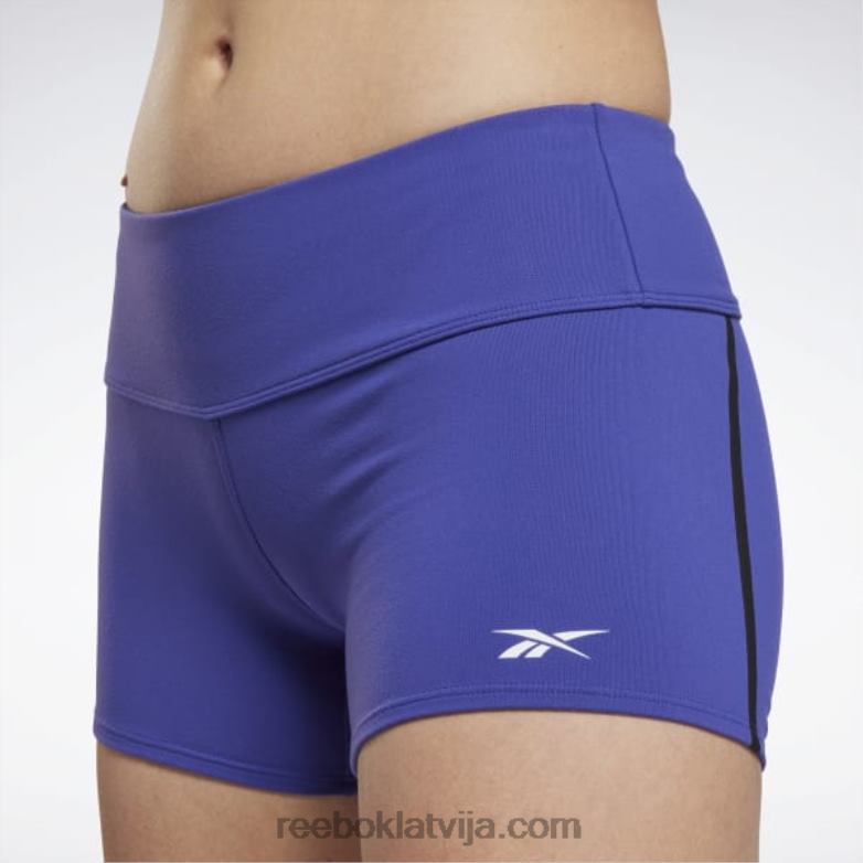 vieno fitnesa chase bootie šorti sievietes 0T464477 Reebok trekns violets