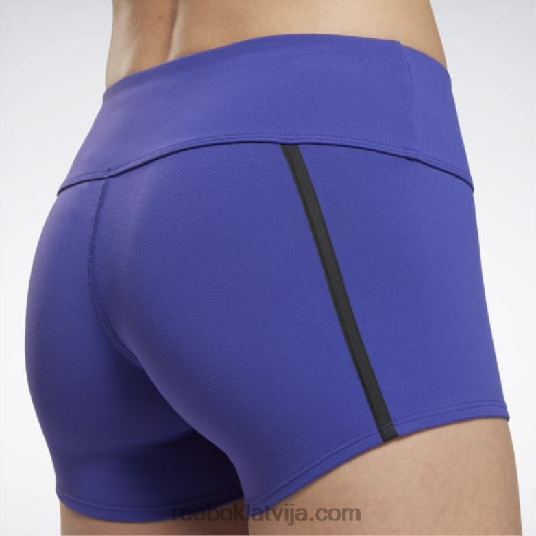 vieno fitnesa chase bootie šorti sievietes 0T464477 Reebok trekns violets