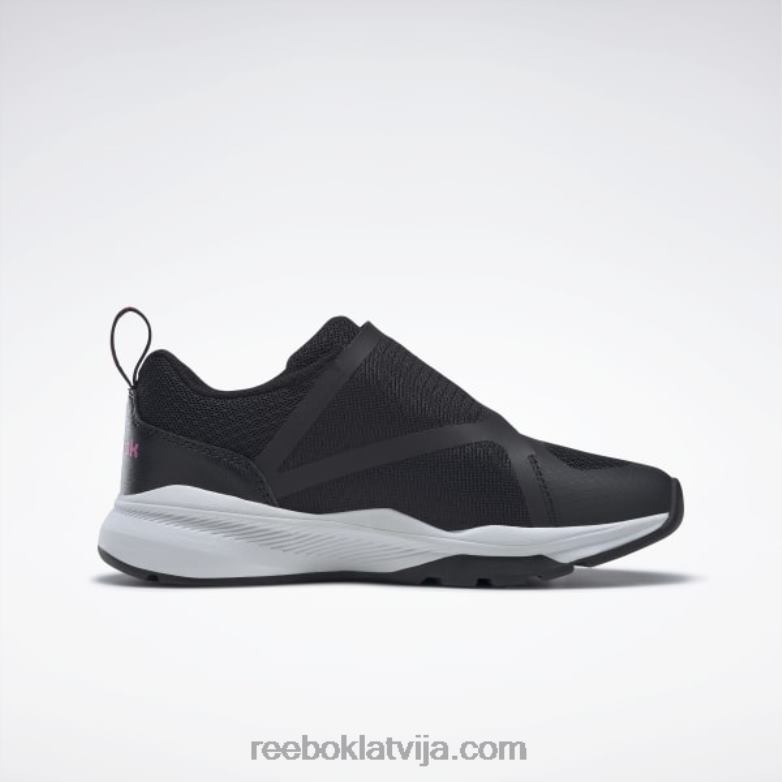 vienādi piemēroti apavi - pirmsskolas bērni 0T4641403 Reebok kodols melns/atomrozā/ftwr balts