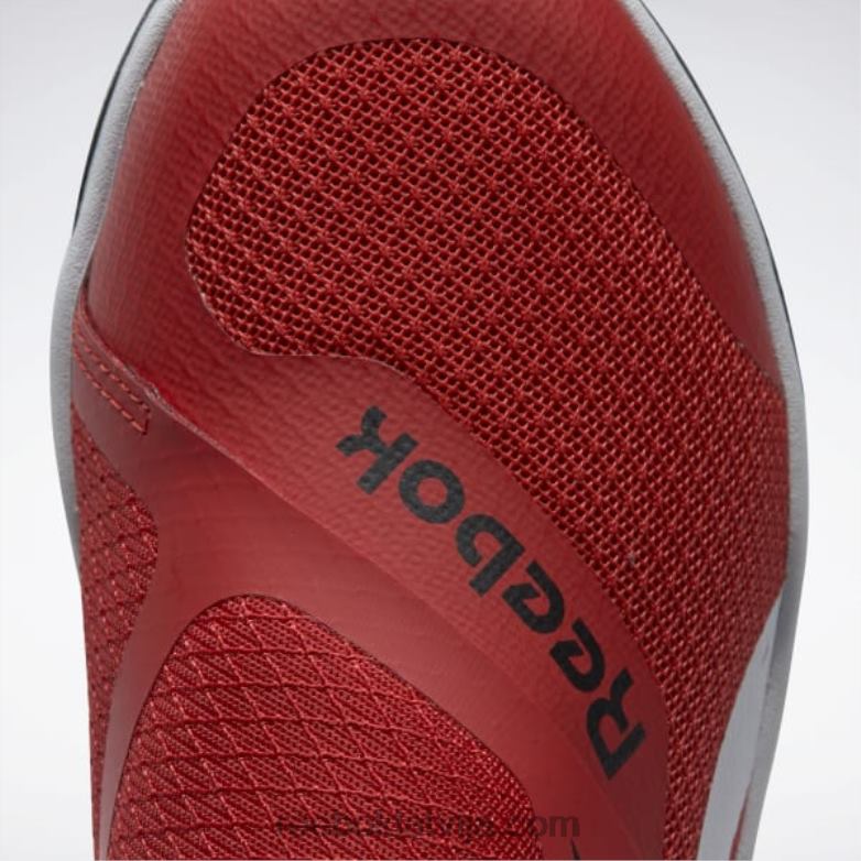 vienādi piemēroti apavi - pirmsskolas bērni 0T4641434 Reebok vektors red/core black/ftwr white