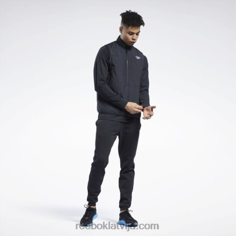 virsdrēbes viegla polsterēta veste vīriešiem 0T4641174 Reebok melns