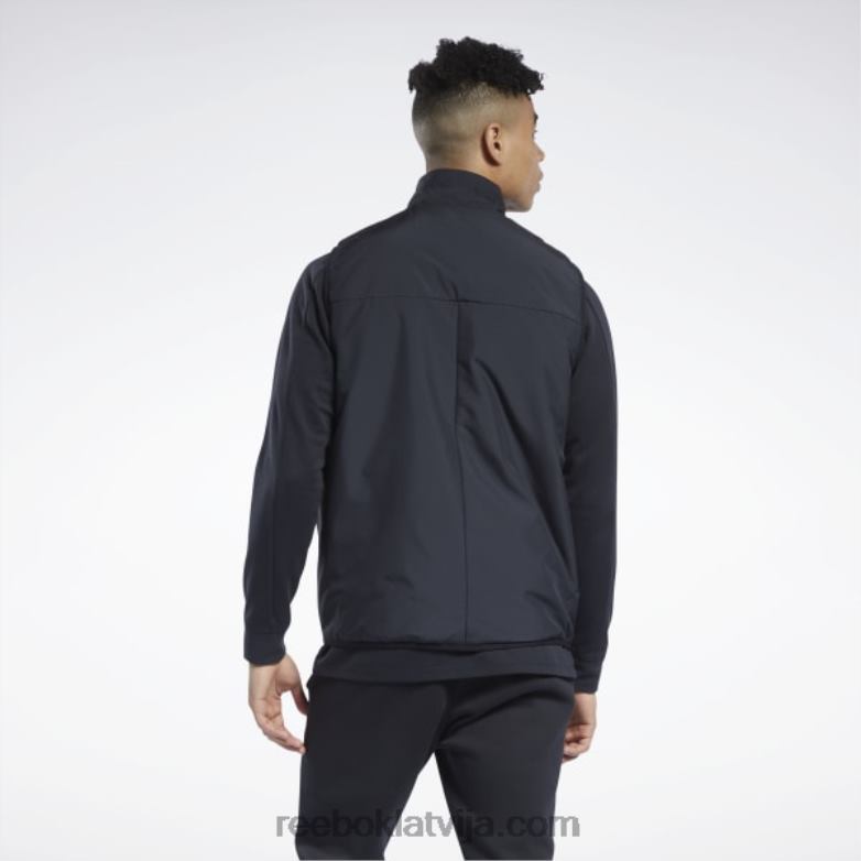 virsdrēbes viegla polsterēta veste vīriešiem 0T4641174 Reebok melns