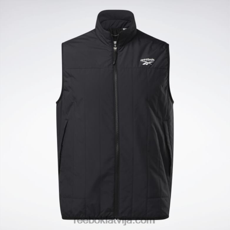 virsdrēbes viegla polsterēta veste vīriešiem 0T4641174 Reebok melns