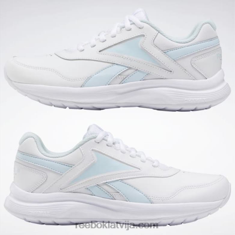 walk ultra 7 dmx max sieviešu apavi0T464124 Reebok balts/stikls zils/kollegiāls karalisks