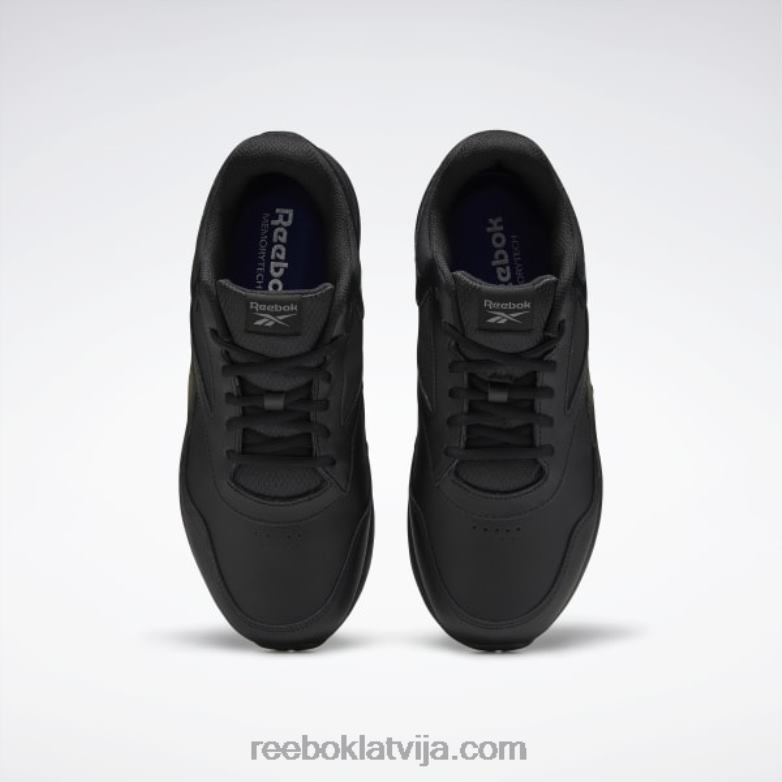 walk ultra 7 dmx max īpaši plati vīriešu apavi0T4641045 Reebok melns/auksti pelēks/kolēģisks karalisks