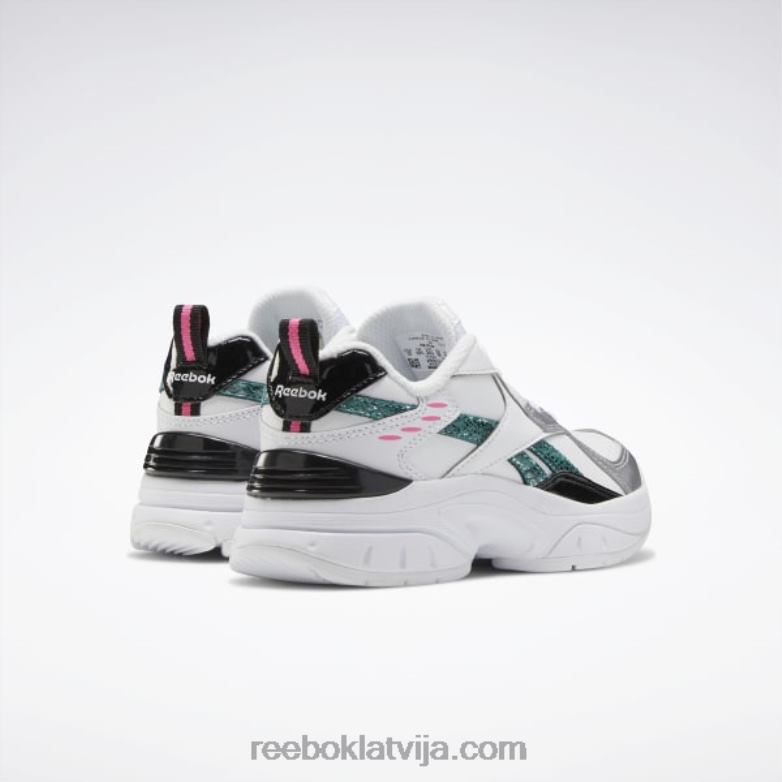xeona apavi - pirmsskola bērni 0T4641454 Reebok balts/melns/pilnīgi zilgans