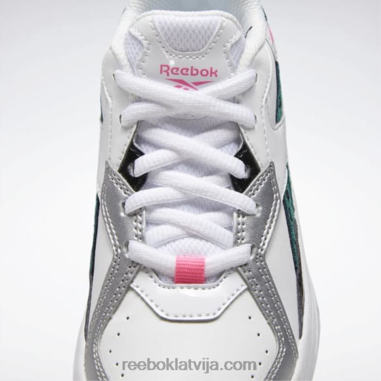 xeona apavi - pirmsskola bērni 0T4641454 Reebok balts/melns/pilnīgi zilgans