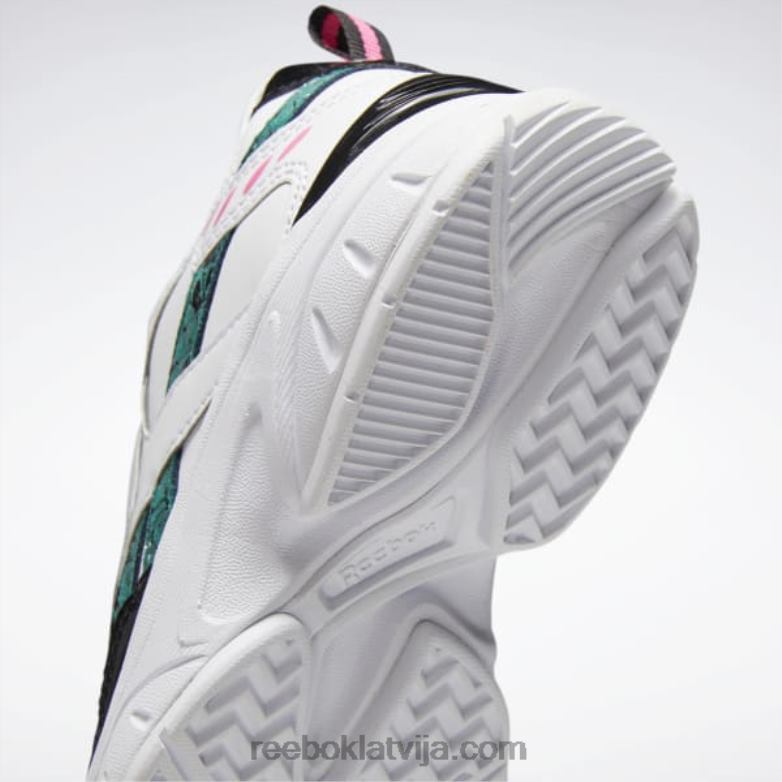 xeona apavi - pirmsskola bērni 0T4641454 Reebok balts/melns/pilnīgi zilgans