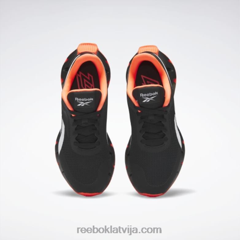 zig dynamica 2 apavi - klases skola bērni 0T4641374 Reebok kodols melns/oranžs uzliesmojums/ftwr balts