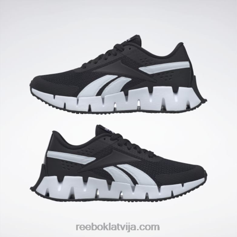 zig dynamica 2 apavi - klases skola bērni 0T4641388 Reebok kodols melns/ftwr balts/tīri pelēks 5