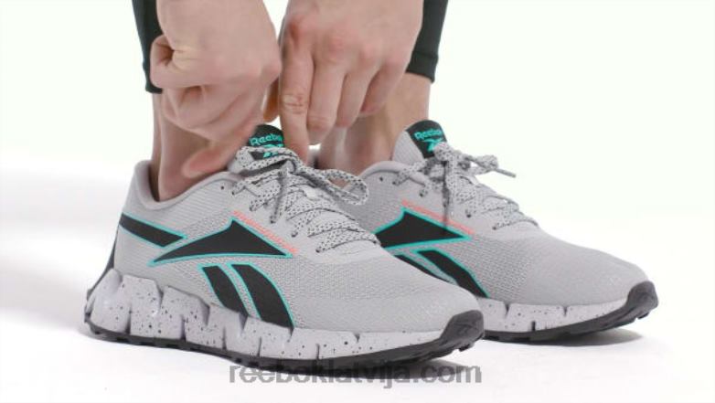 zig dynamica 2 piedzīvojumu vīriešu apavi0T4641158 Reebok tīri pelēks 3/klasisks zilganza/oranža uzliesmojums