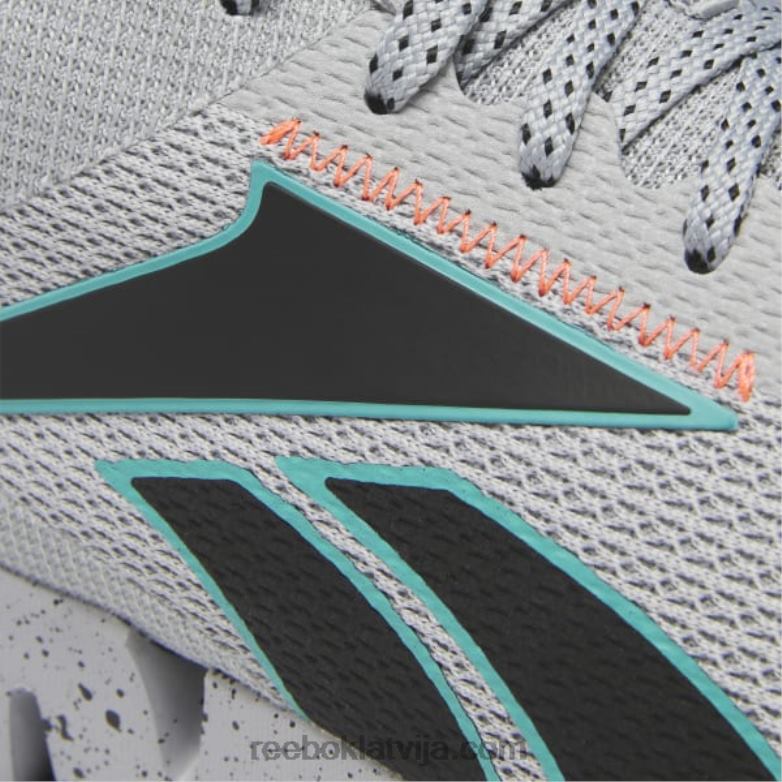 zig dynamica 2 piedzīvojumu vīriešu apavi0T4641158 Reebok tīri pelēks 3/klasisks zilganza/oranža uzliesmojums