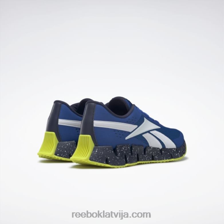 zig dynamica 2 vīriešu apavi0T4641333 Reebok vektors zils/vektors navy/acid dzeltens
