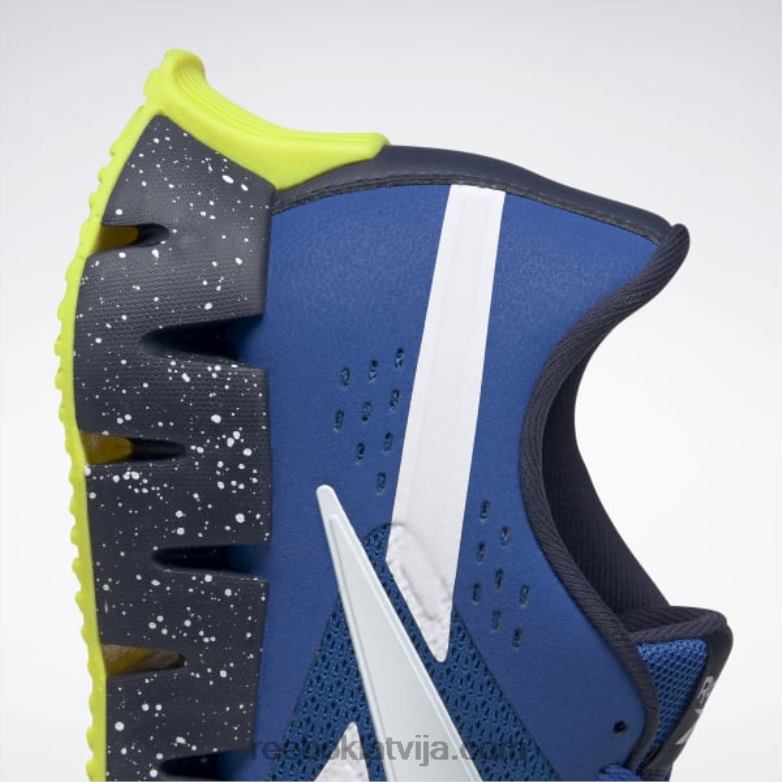 zig dynamica 2 vīriešu apavi0T4641333 Reebok vektors zils/vektors navy/acid dzeltens
