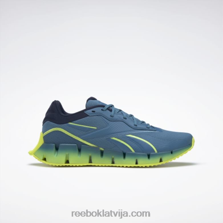 zig dynamica 4 apavi0T464195 Reebok tēraudzils s23-r/solar acid dzeltens/vektors navy
