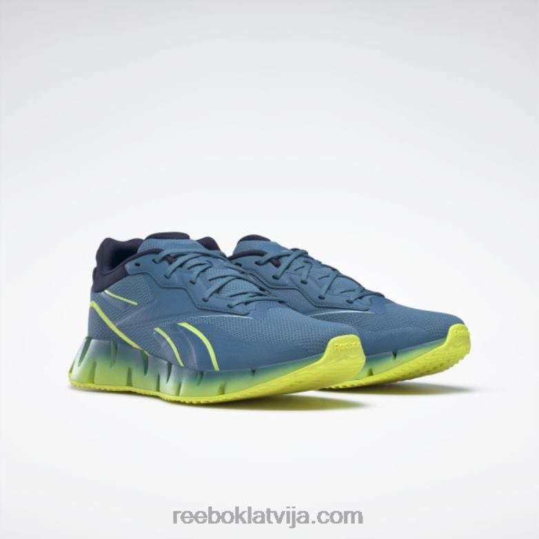 zig dynamica 4 apavi0T464195 Reebok tēraudzils s23-r/solar acid dzeltens/vektors navy