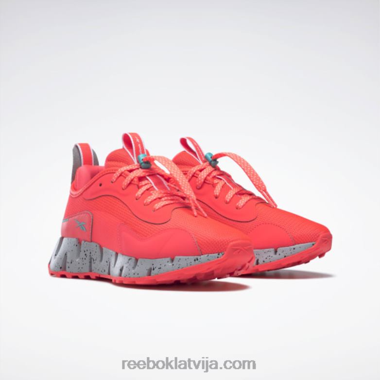 zig dynamica piedzīvojumu sieviešu apavi0T464118 Reebok oranža uzliesmojums/klasiskā zilganza/tīri pelēka 3
